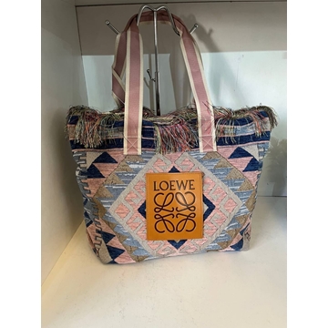 Bolso grande Loewe con flecos - Imagen 2