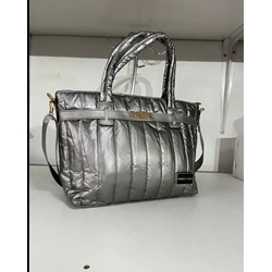 Bolso grande metalizado Bimba y Lola - Imagen 2