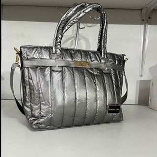 Bolso grande metalizado Bimba y Lola - Imagen 2