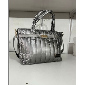 Bolso grande metalizado Bimba y Lola - Imagen 2