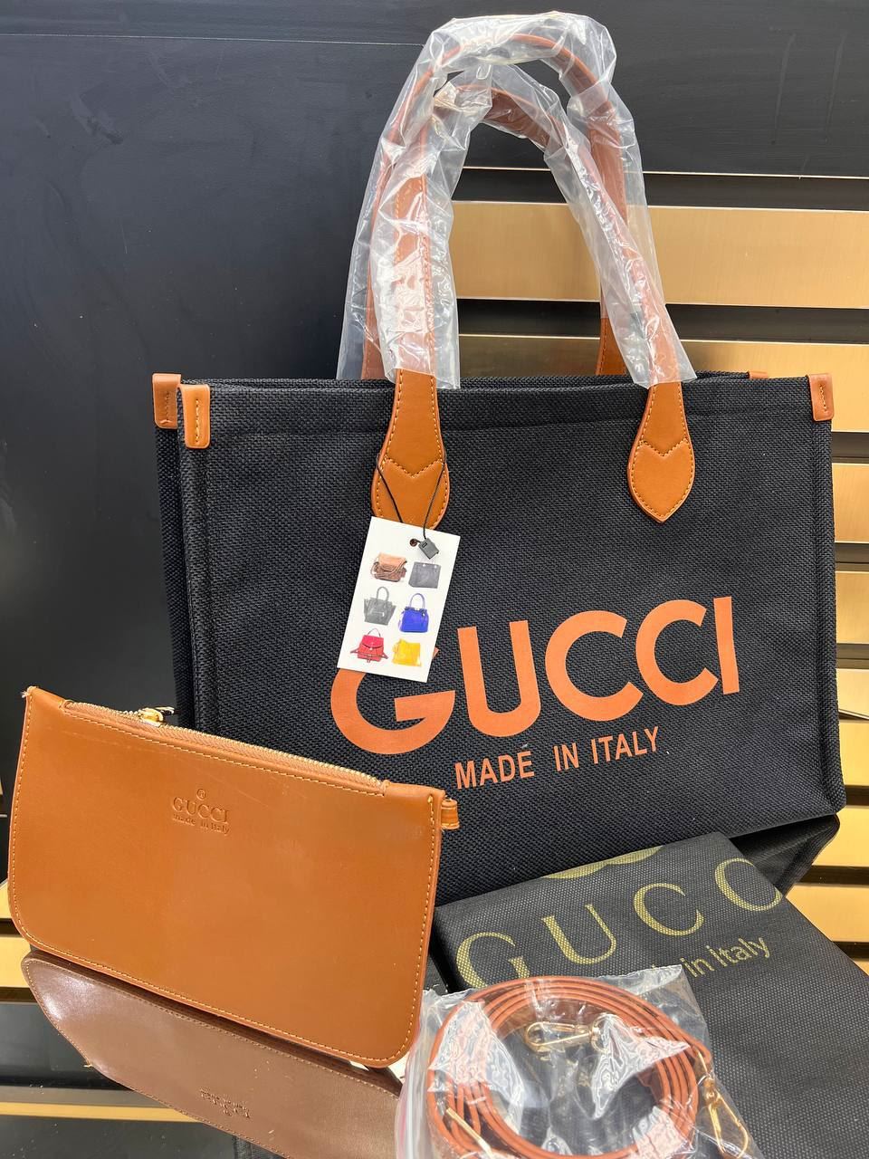 Bolso Gucci  dos piezas verano - Imagen 4