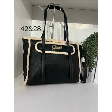 Bolso Guess con borreguito - Imagen 1