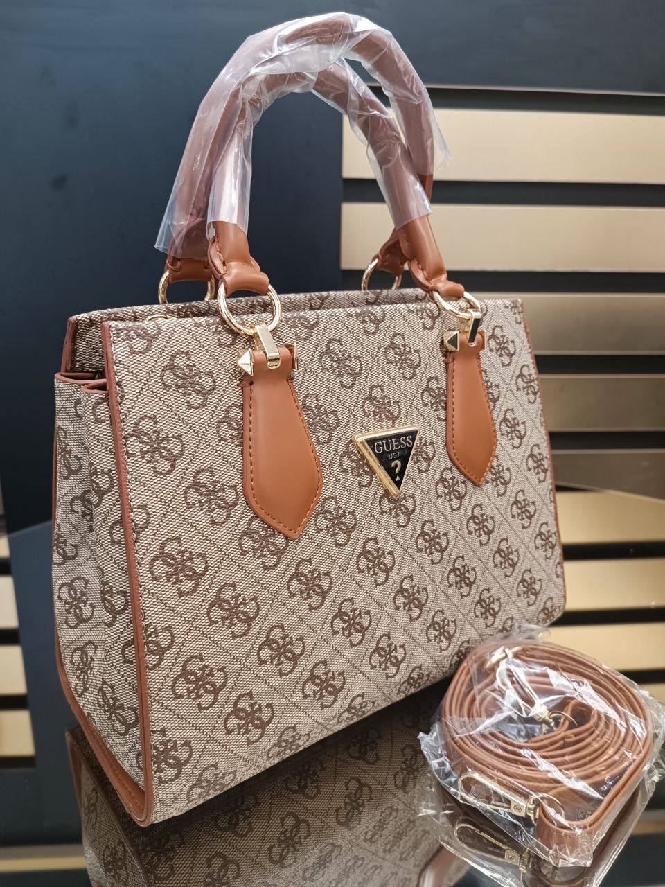 Bolso GUESS Noelle Girlfriend Satchel - Imagen 1