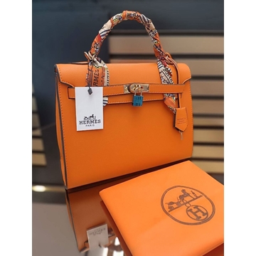 Bolso Hermes liso - Imagen 1