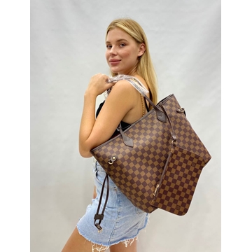 Bolso Louis Vuitton cuadros - Imagen 1