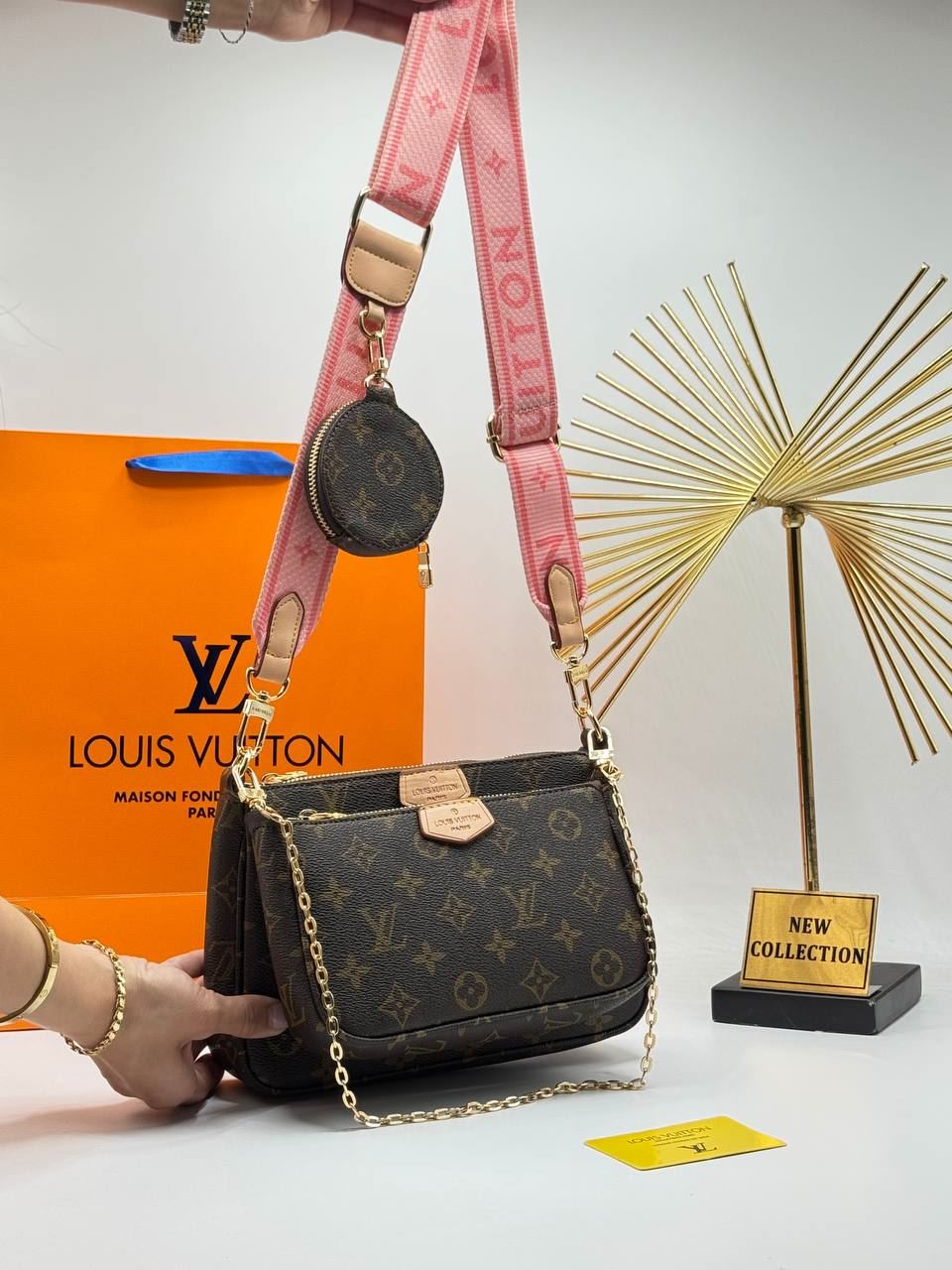 Bolso Louis Vuitton multi Pochette estampado - Imagen 1