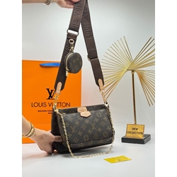 Bolso Louis Vuitton multi Pochette estampado - Imagen 2