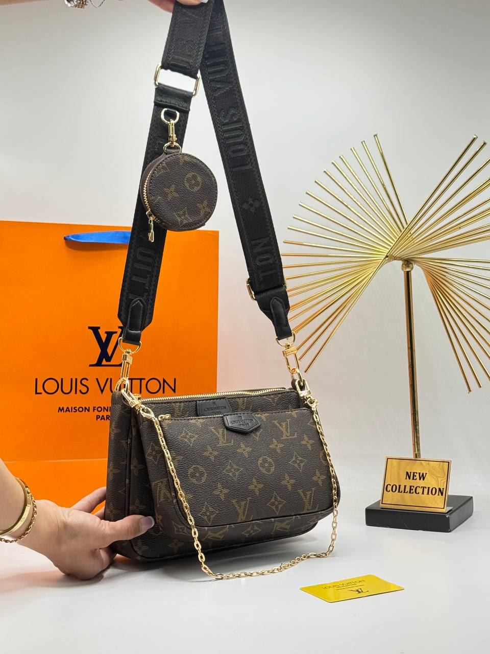 Bolso Louis Vuitton multi Pochette estampado - Imagen 3