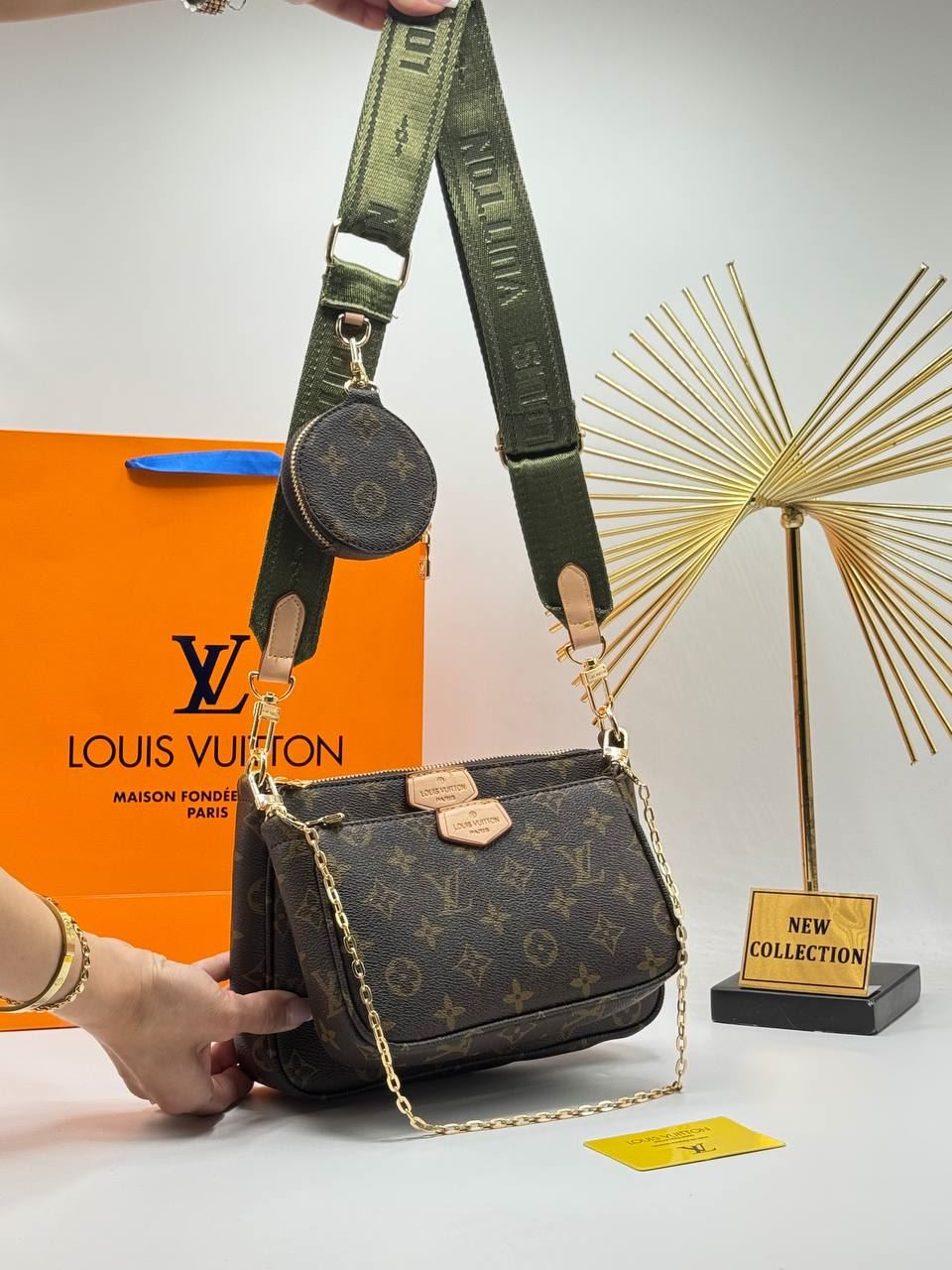 Bolso Louis Vuitton multi Pochette estampado - Imagen 4