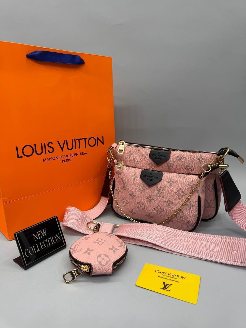 Bolso Louis Vuitton multicolor pochette - Imagen 1