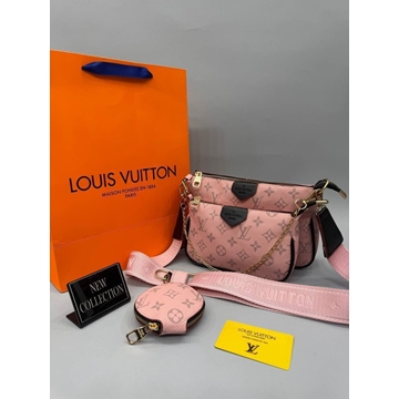 Bolso Louis Vuitton multicolor pochette - Imagen 1