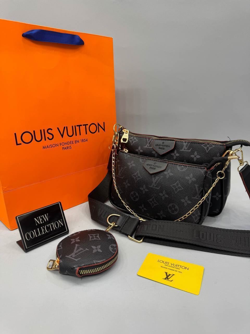 Bolso Louis Vuitton multicolor pochette - Imagen 2