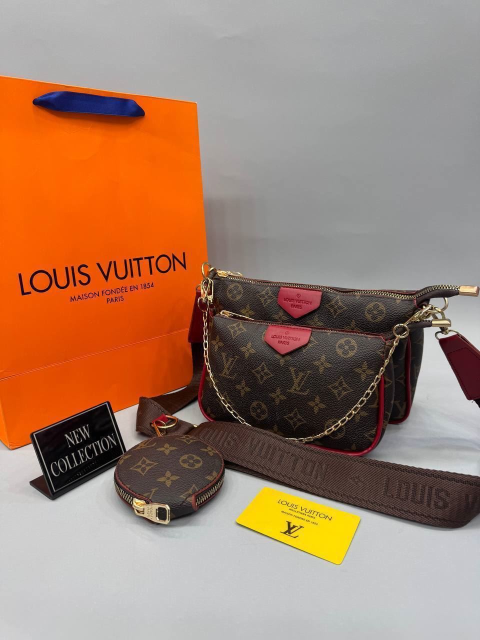 Bolso Louis Vuitton multicolor pochette - Imagen 3