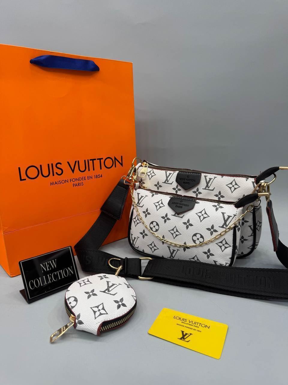 Bolso Louis Vuitton multicolor pochette - Imagen 4