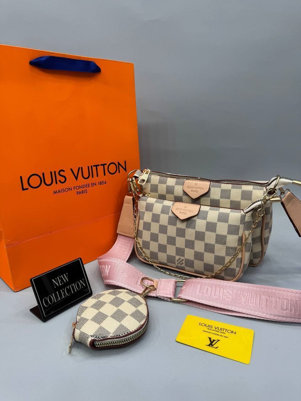 Bolso Louis Vuitton multicolor pochette - Imagen 1