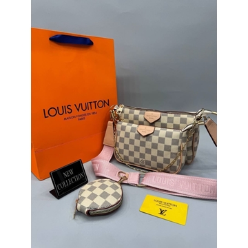 Bolso Louis Vuitton multicolor pochette - Imagen 1