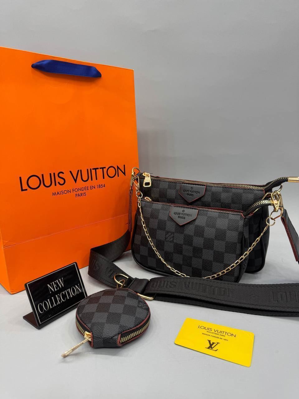 Bolso Louis Vuitton multicolor pochette - Imagen 3