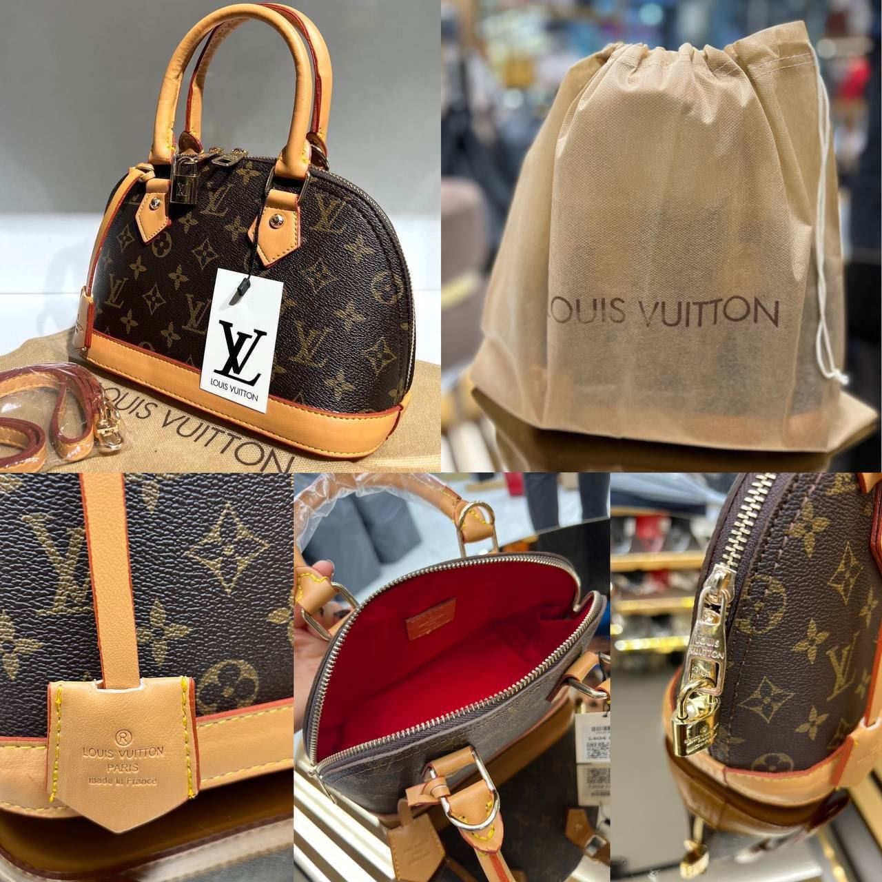Bolso Louis Vuitton nano alma lona - Imagen 5