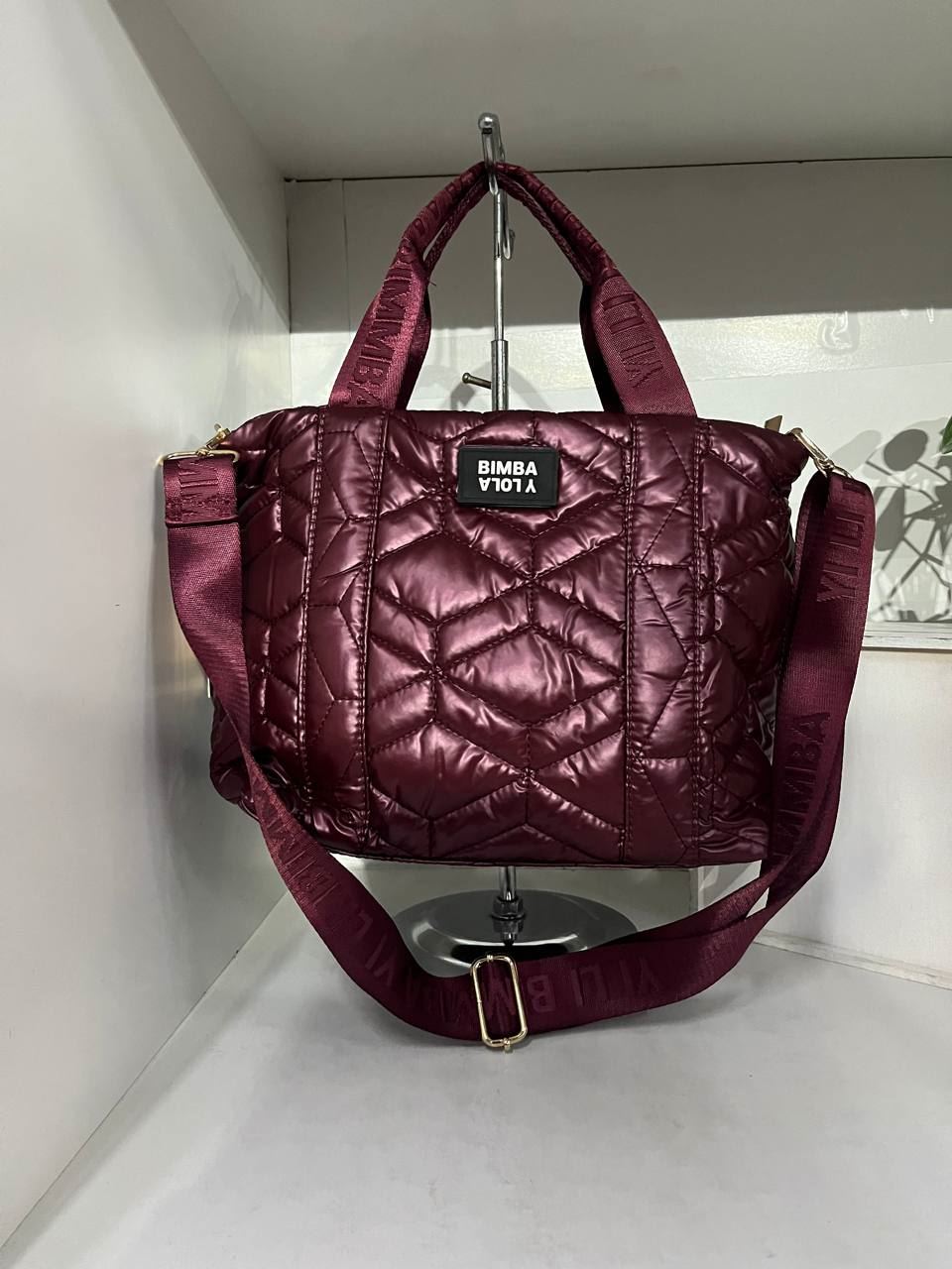 Bolso metalizado Bimba y Lola - Imagen 3