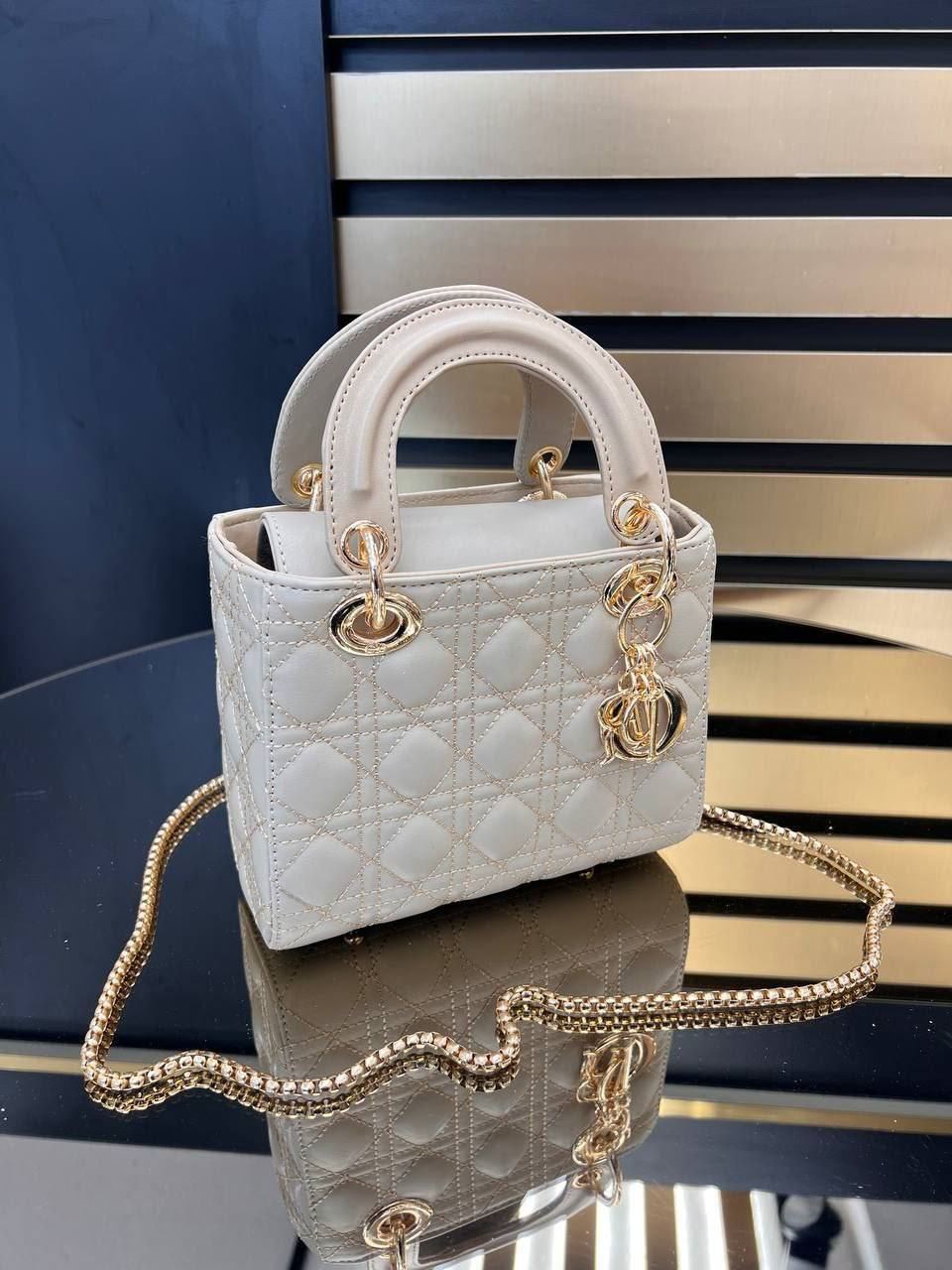 Bolso mini lady Christian Dior - Imagen 1