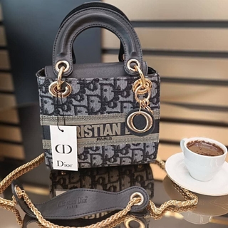 Bolso mini lady Christian Dior - Imagen 1