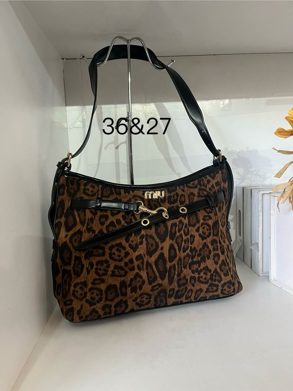 Bolso Miu Miu leopardo - Imagen 1