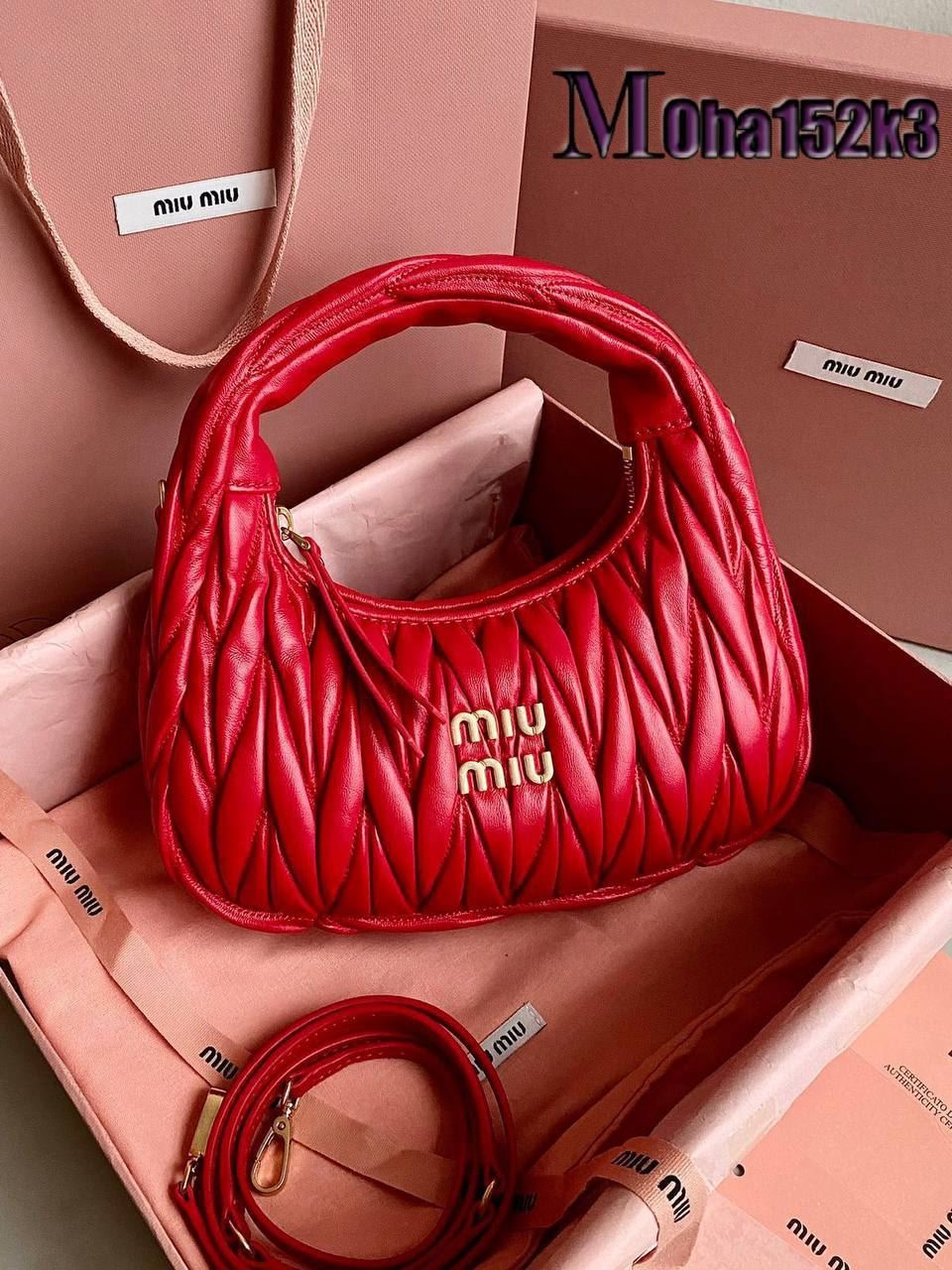 Bolso Miu Miu lineas verticales - Imagen 5