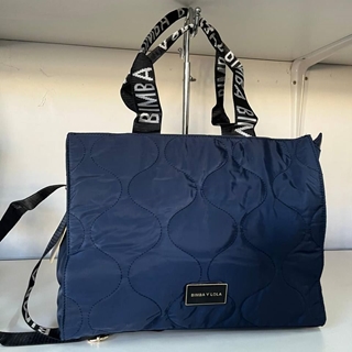 Bolso nylon B y L con asa bordada - Imagen 1