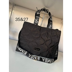 Bolso nylon B y L con asa bordada - Imagen 2