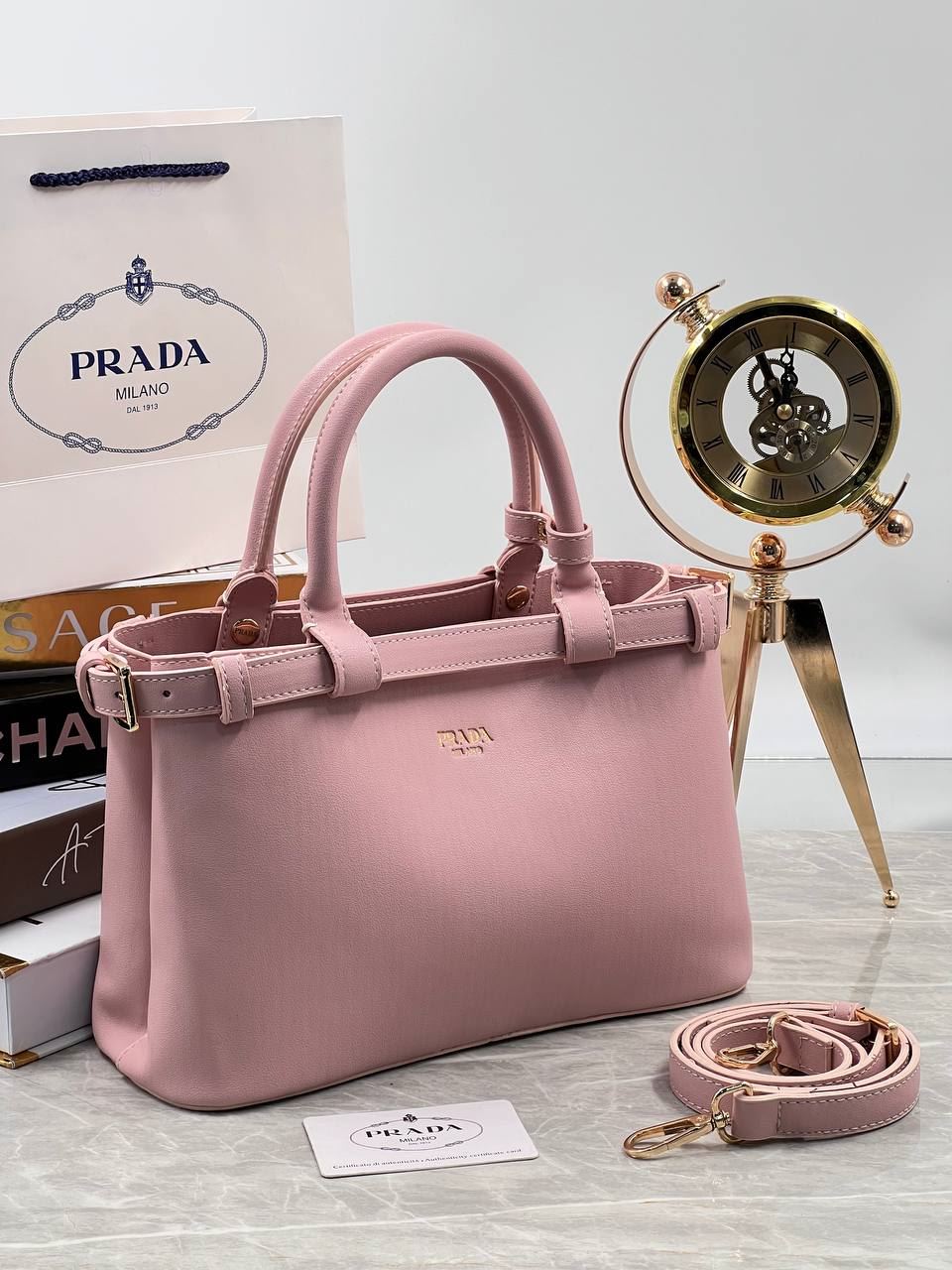 Bolso pequeño Prada Buckle - Imagen 5