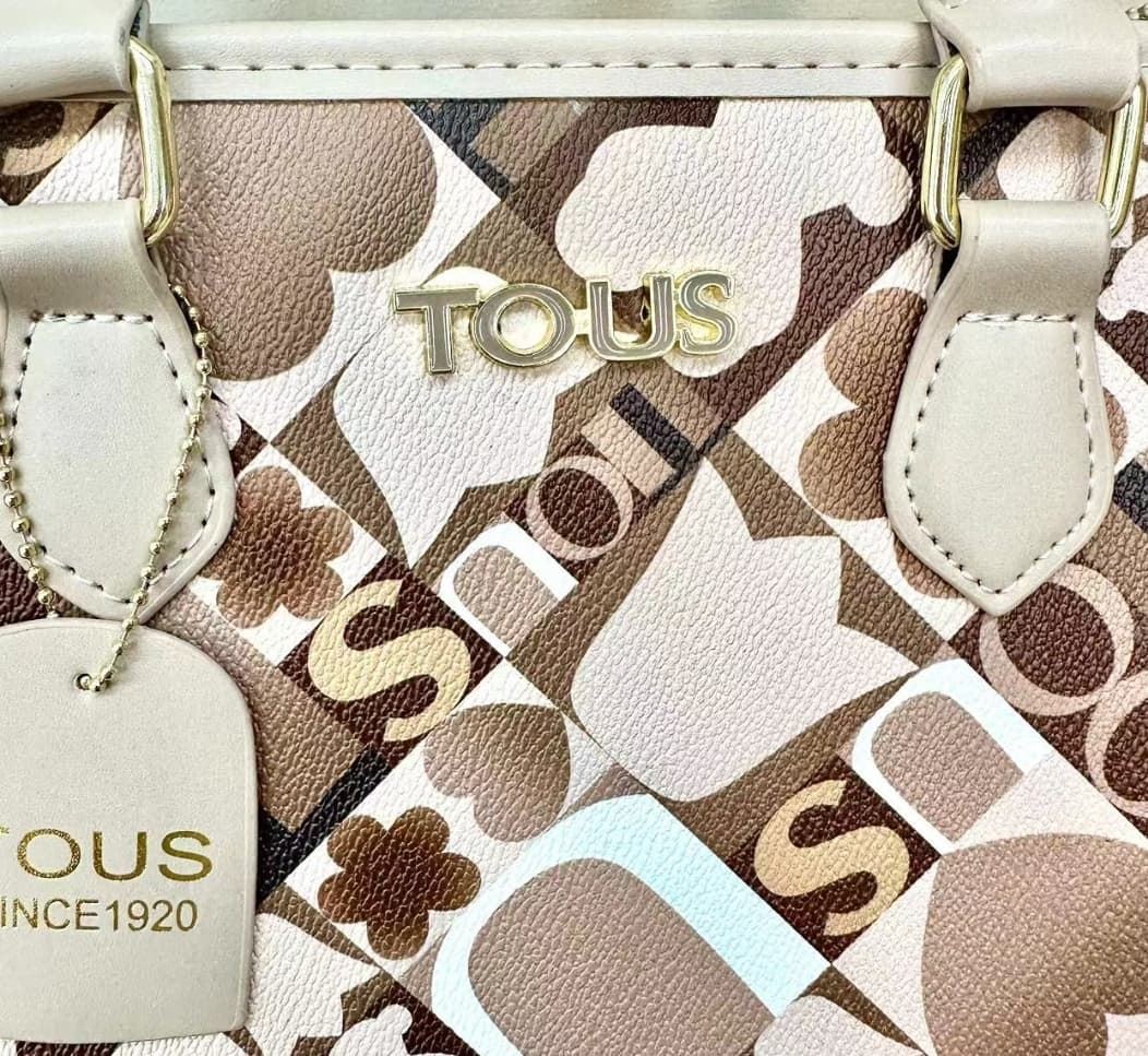 Bolso Tous   estampado con asa bordada - Imagen 3
