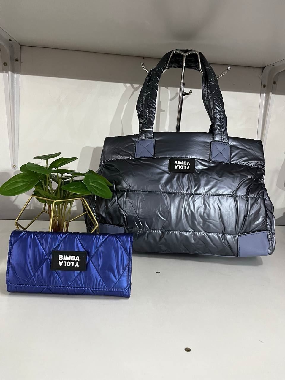 Bolso y cartera Bimba y Lola acolchado - Imagen 3