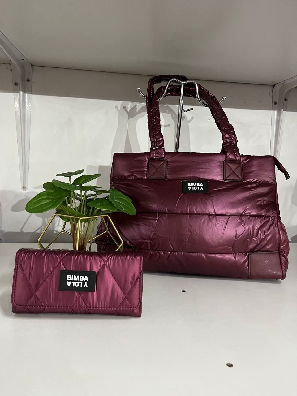 Bolso y cartera Bimba y Lola acolchado - Imagen 5