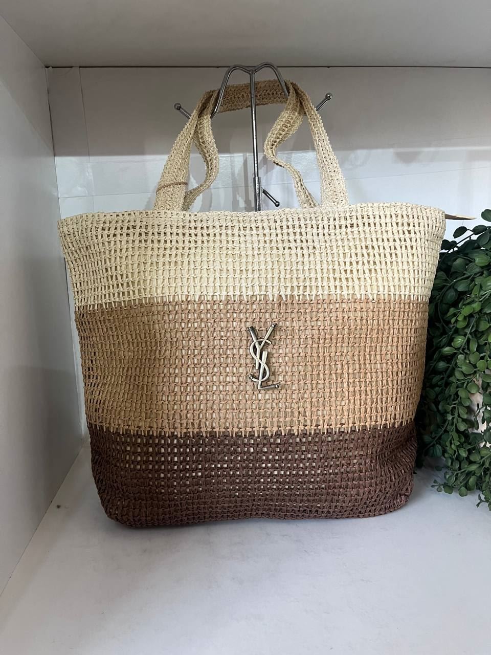 Bolso YSL rafia - Imagen 1