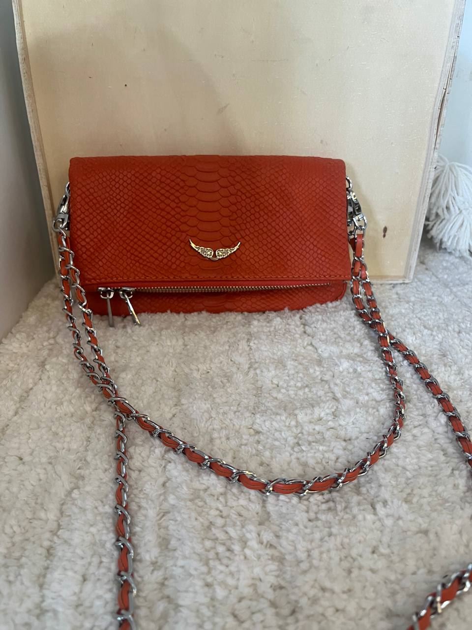 Bolso Zadig Voltaire piel de serpiente - Imagen 3
