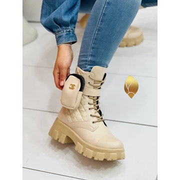 Bota Chanel acolchada - Imagen 2