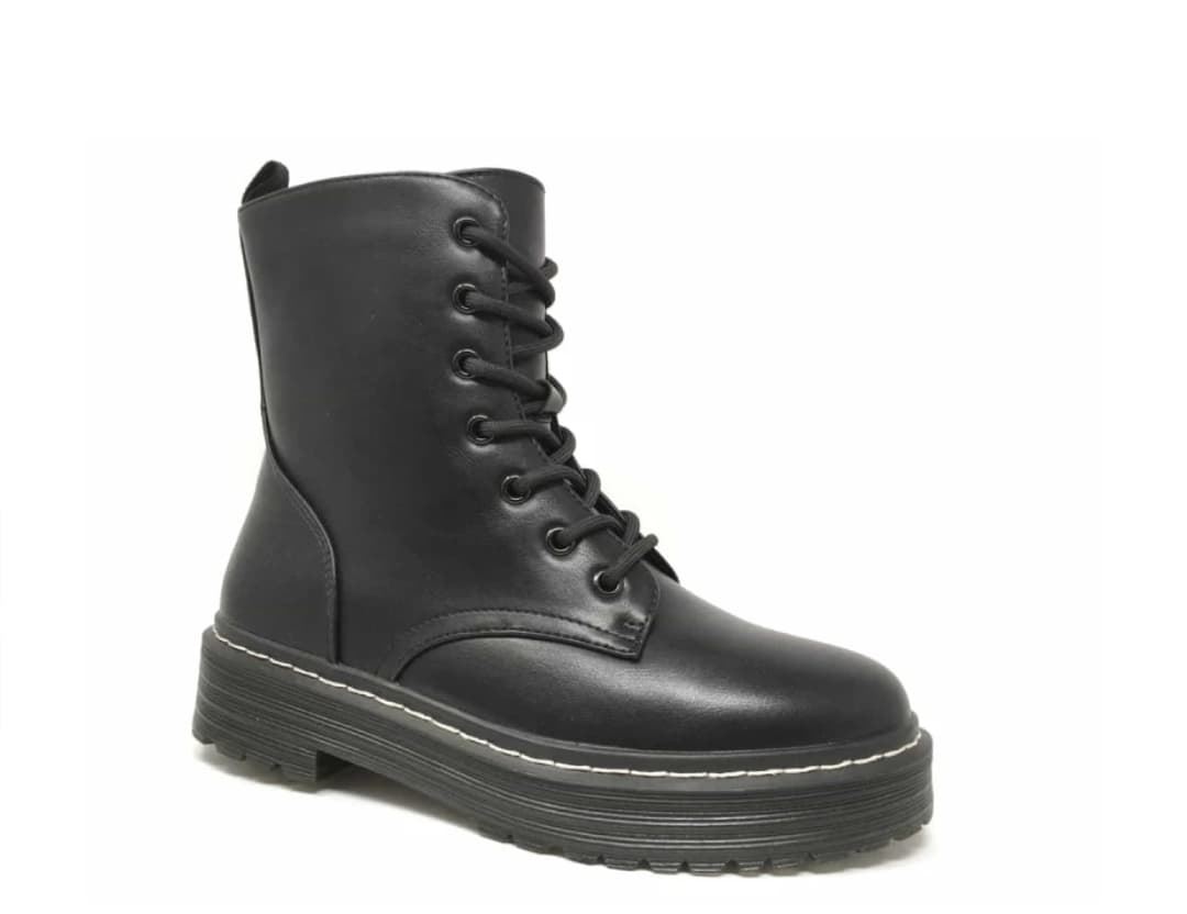 Bota con plataforma de mujer - Imagen 1