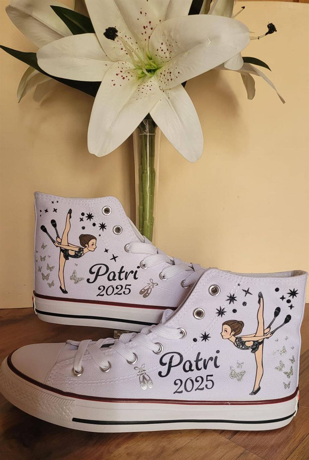 Bota Converse All Star Chuck Taylor bailarina personalizadas - Imagen 1