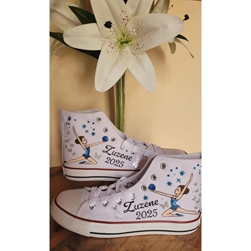 Bota Converse All Star Chuck Taylor bailarina personalizadas - Imagen 2