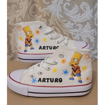 Bota Converse Bart Simpson - Imagen 1