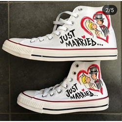 Bota Converse Chuck Taylor Boda - Imagen 1