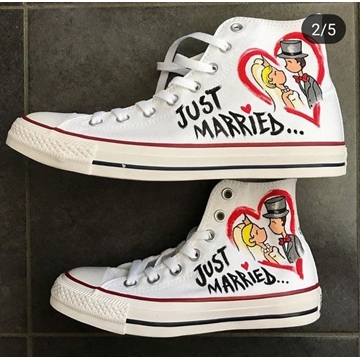 Bota Converse Chuck Taylor Boda - Imagen 1