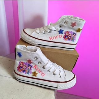 Bota Converse Chuck Taylor guerreras K-Pop con estrellas - Imagen 1