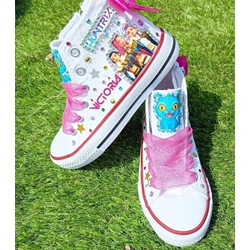 Bota Converse Chuck Taylor guerreras K-Pop Huntrix - Imagen 1