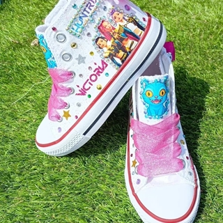 Bota Converse Chuck Taylor guerreras K-Pop Huntrix - Imagen 1