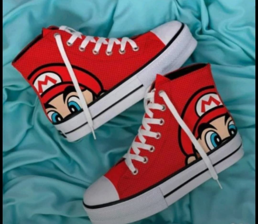 Bota Converse Chuck Taylor Mario Bros - Imagen 1