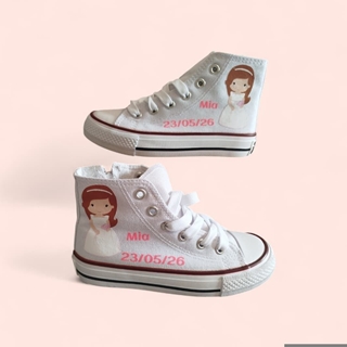 Bota Converse Chuck Taylor niña  Primera comunión - Imagen 2