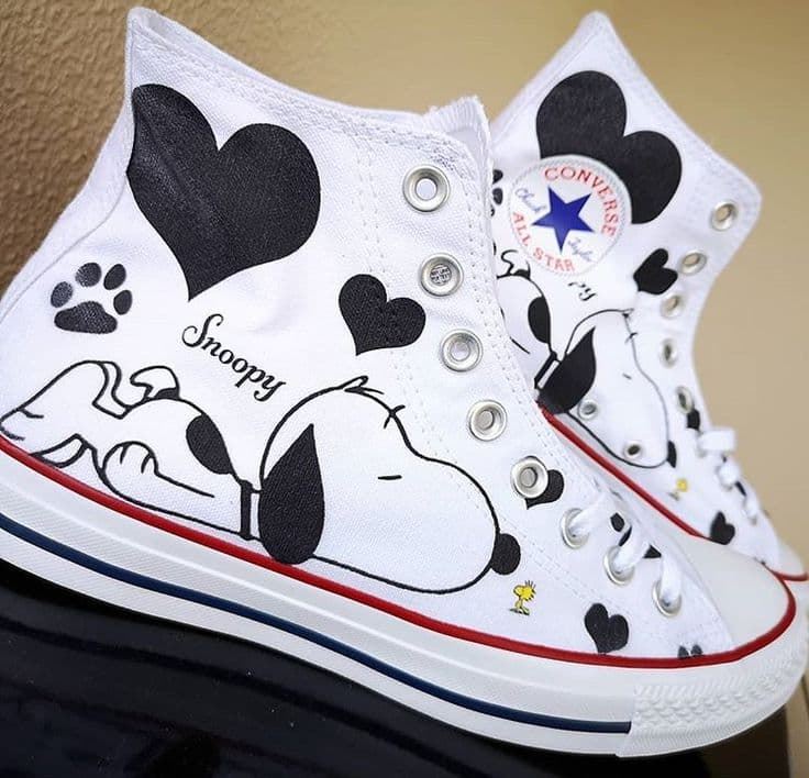Bota Converse Chuck Taylor Snoopy - Imagen 1