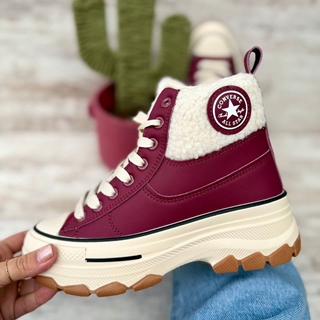 Bota Converse con pelito de borrego - Imagen 1