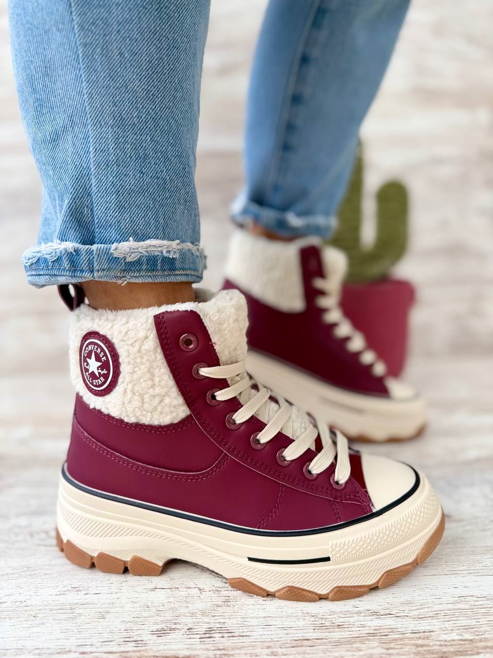 Bota Converse con pelito de borrego - Imagen 2